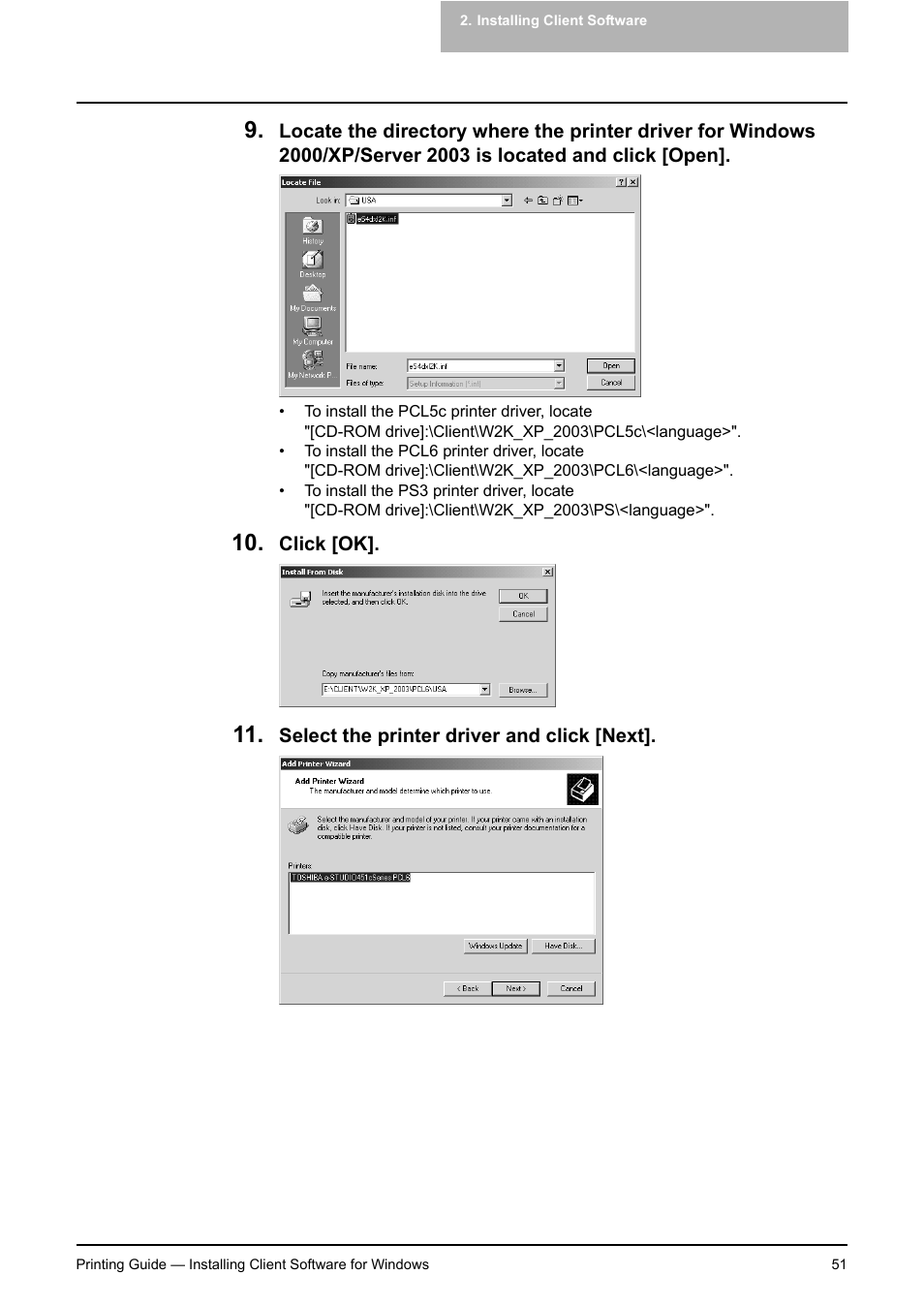 Toshiba E-STUDIO 351C User Manual | Page 51 / 372