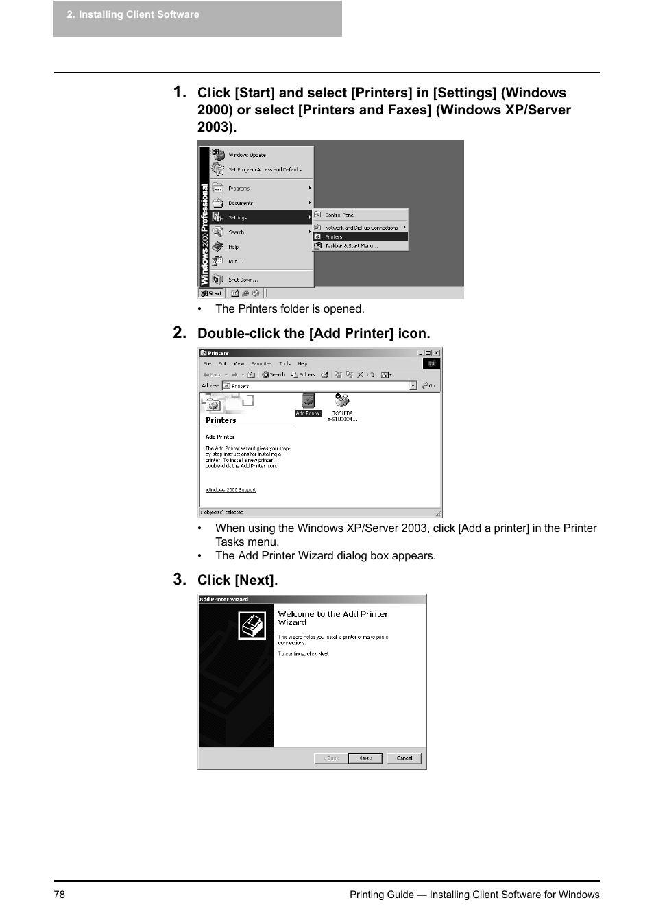 Toshiba E-STUDIO 351C User Manual | Page 78 / 372