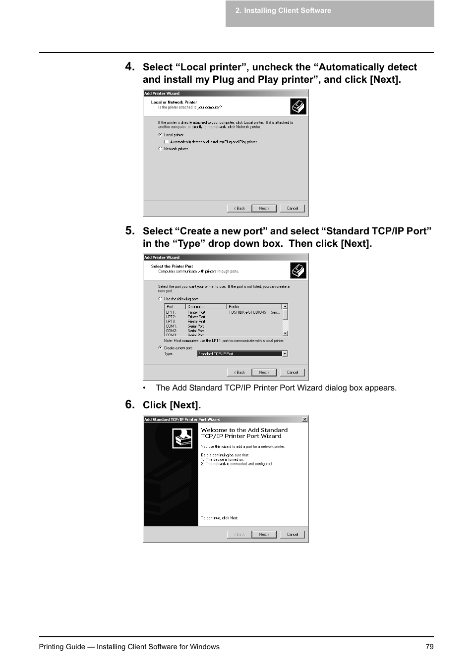 Toshiba E-STUDIO 351C User Manual | Page 79 / 372