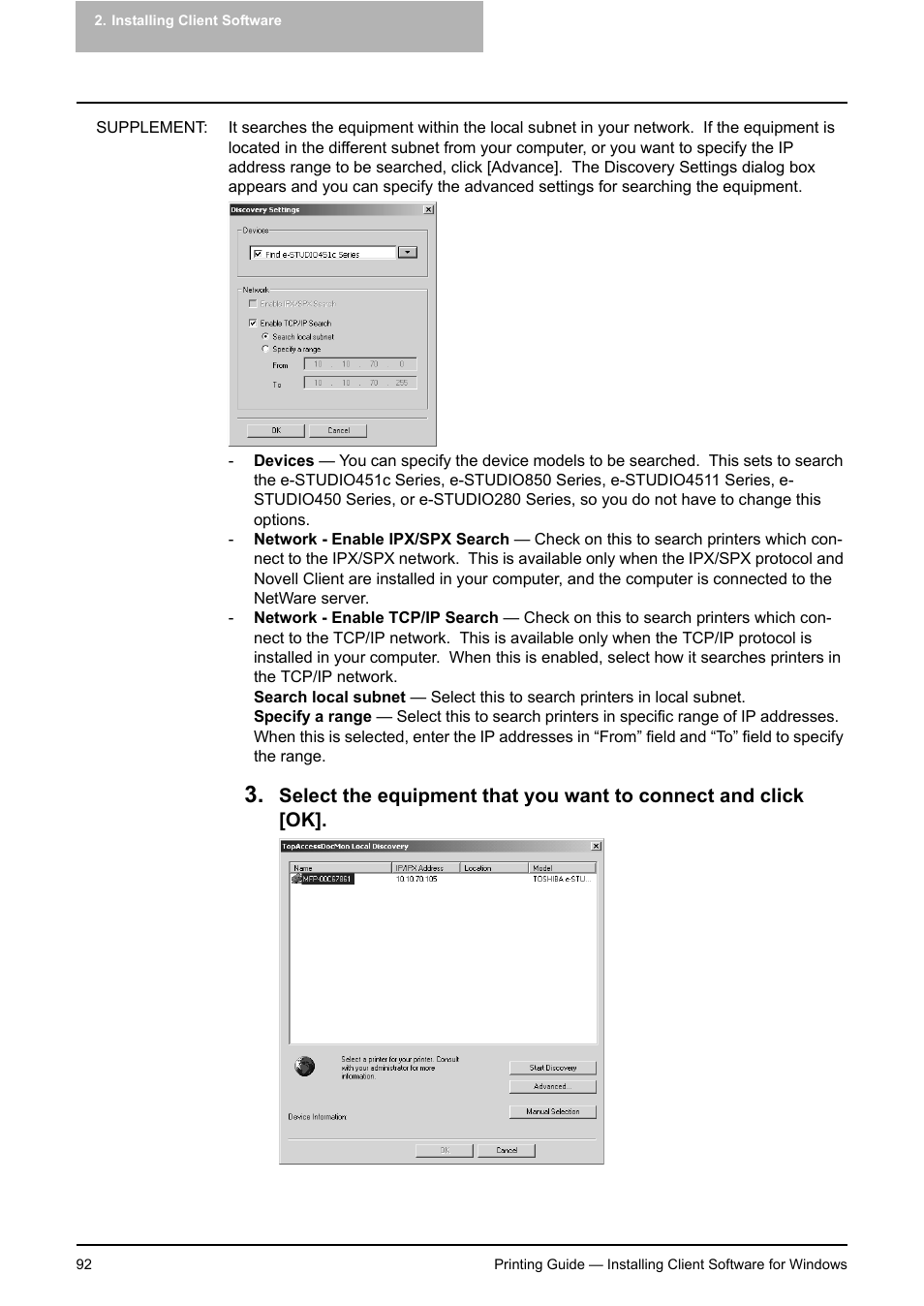 Toshiba E-STUDIO 351C User Manual | Page 92 / 372