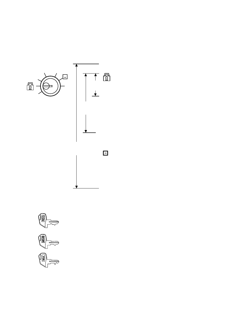 Mode lock and mode selector keys, Mode lock, Mode selector keys | Toshiba TEC FS-1450 User Manual | Page 10 / 144