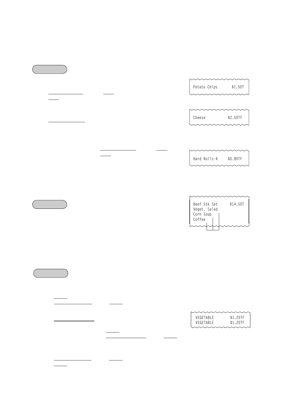 Plu entry, Set menu entry, Repeat entry | Toshiba TEC FS-1450 User Manual | Page 36 / 144