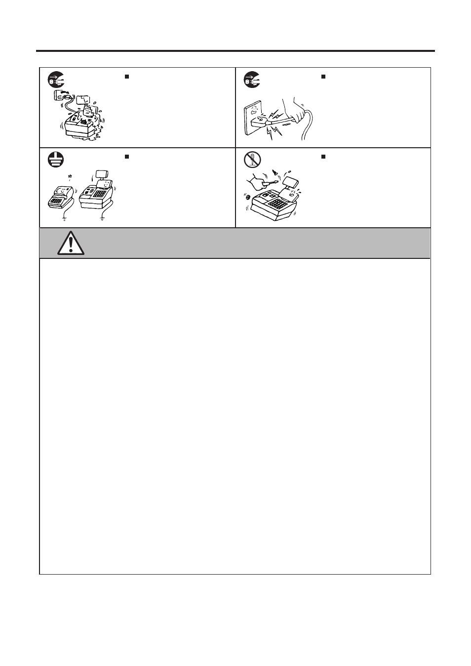 Caution | Toshiba TEC FS-1450 User Manual | Page 4 / 144