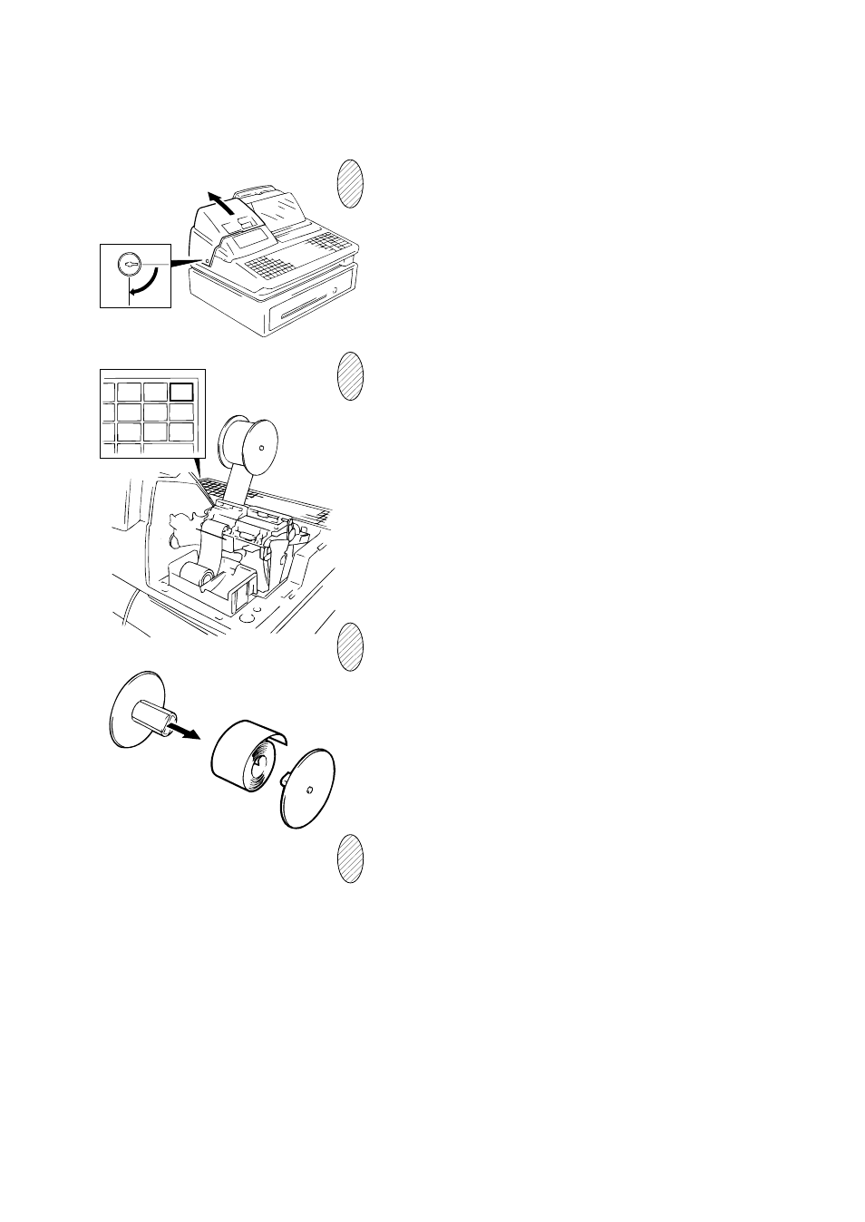 Replacing the journal roll | Toshiba TEC FS-1450 User Manual | Page 67 / 144