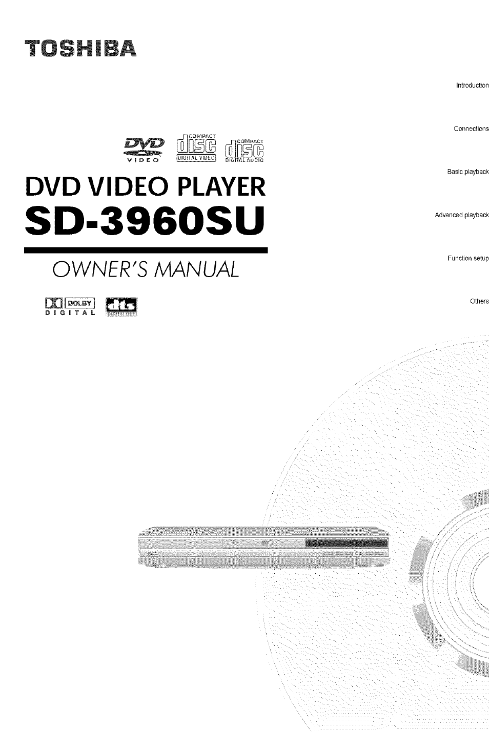 Toshiba SD-3960SU User Manual | 73 pages