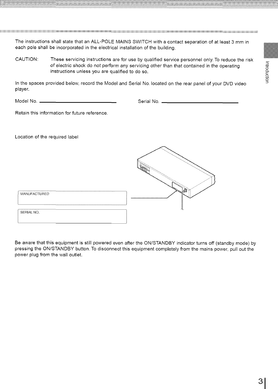 Toshiba SD-3960SU User Manual | Page 3 / 73