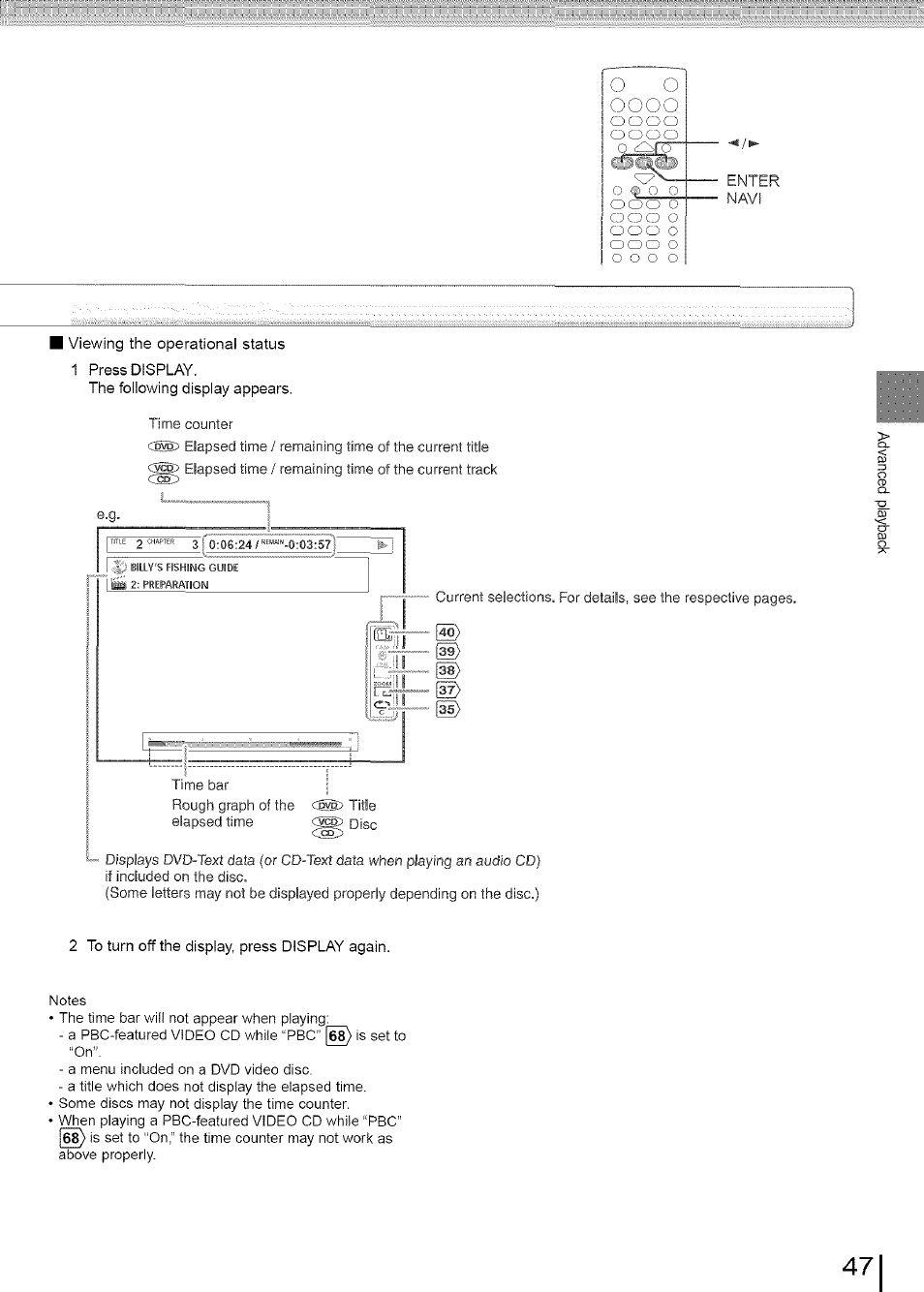 Toshiba SD-3960SU User Manual | Page 44 / 73