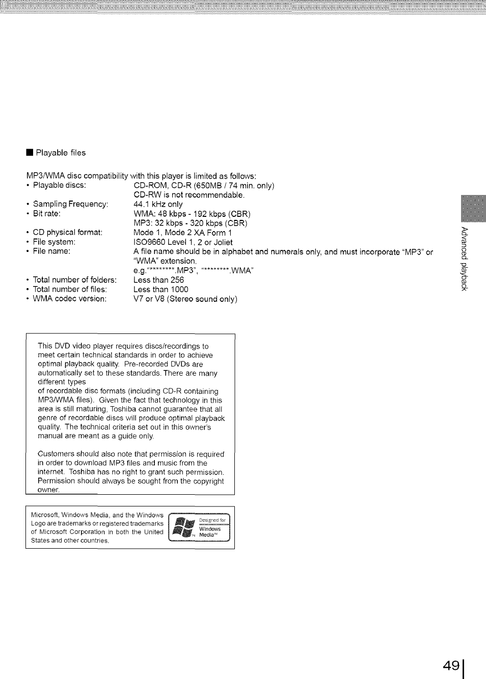 Toshiba SD-3960SU User Manual | Page 46 / 73