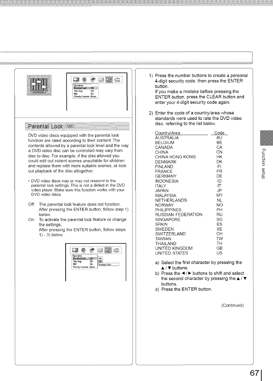 Toshiba SD-3960SU User Manual | Page 64 / 73