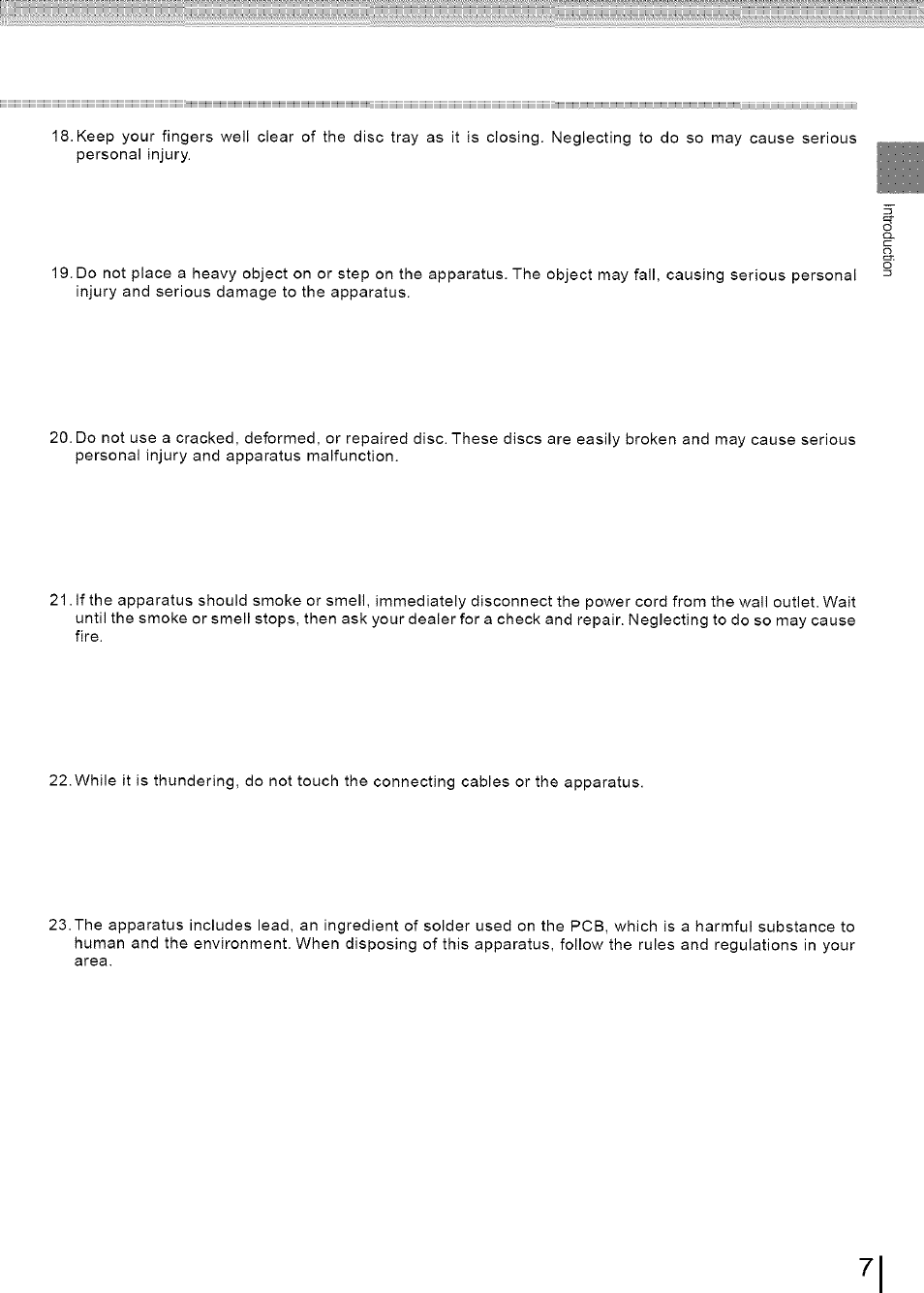 Toshiba SD-3960SU User Manual | Page 7 / 73