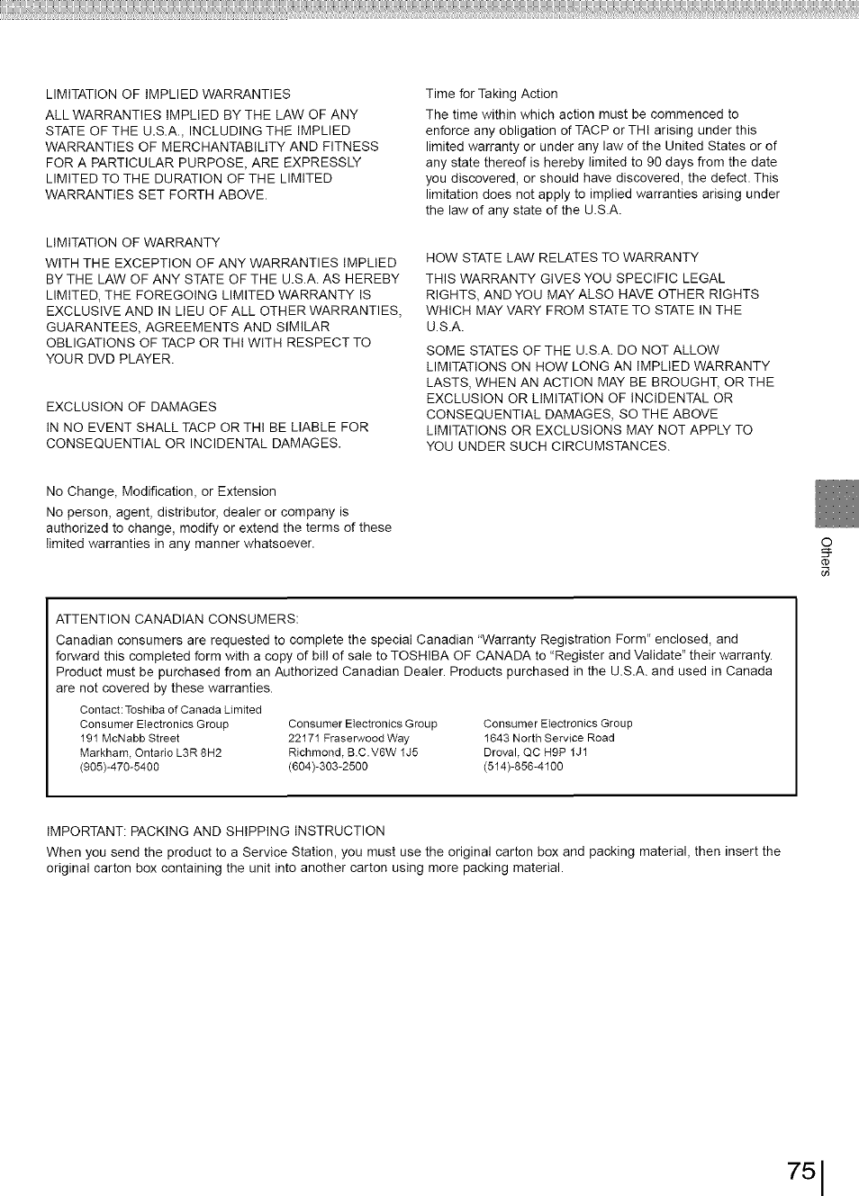 Toshiba SD-3960SU User Manual | Page 72 / 73