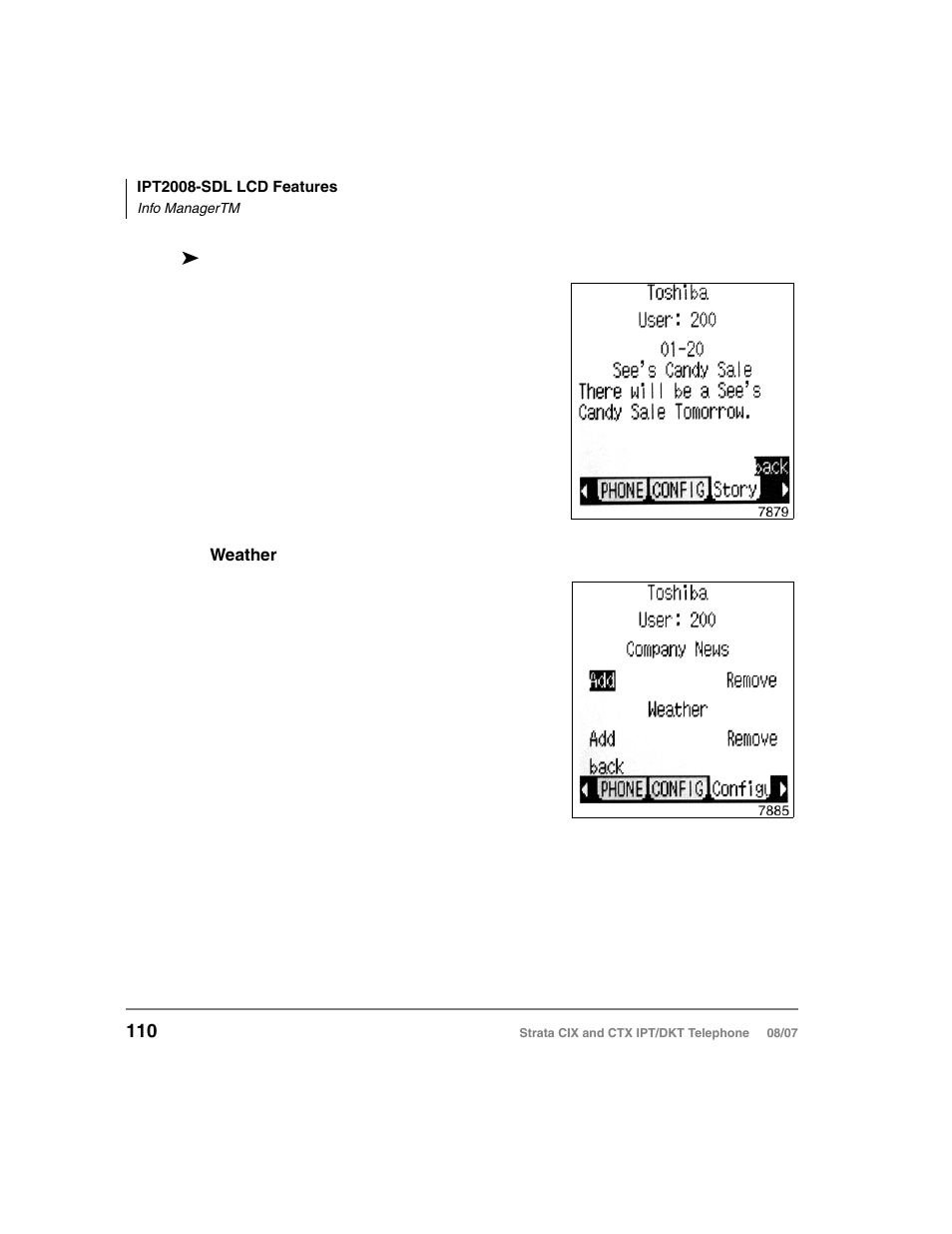 Toshiba CTX IPT/DKT User Manual | Page 128 / 171
