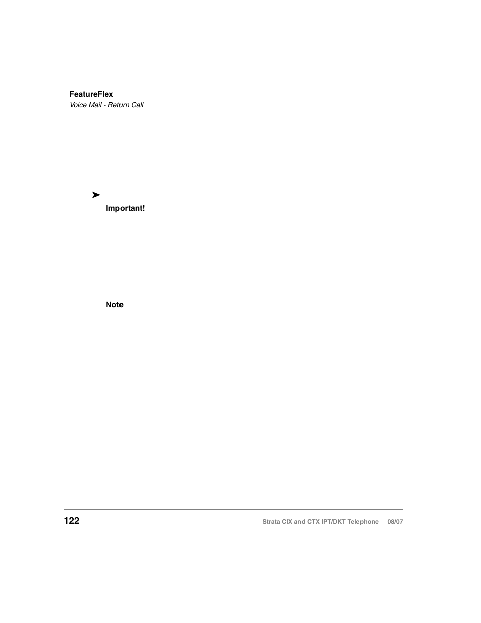 Voice mail - return call | Toshiba CTX IPT/DKT User Manual | Page 140 / 171