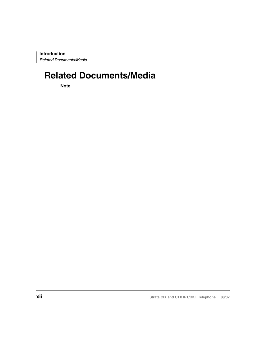Related documents/media | Toshiba CTX IPT/DKT User Manual | Page 18 / 171