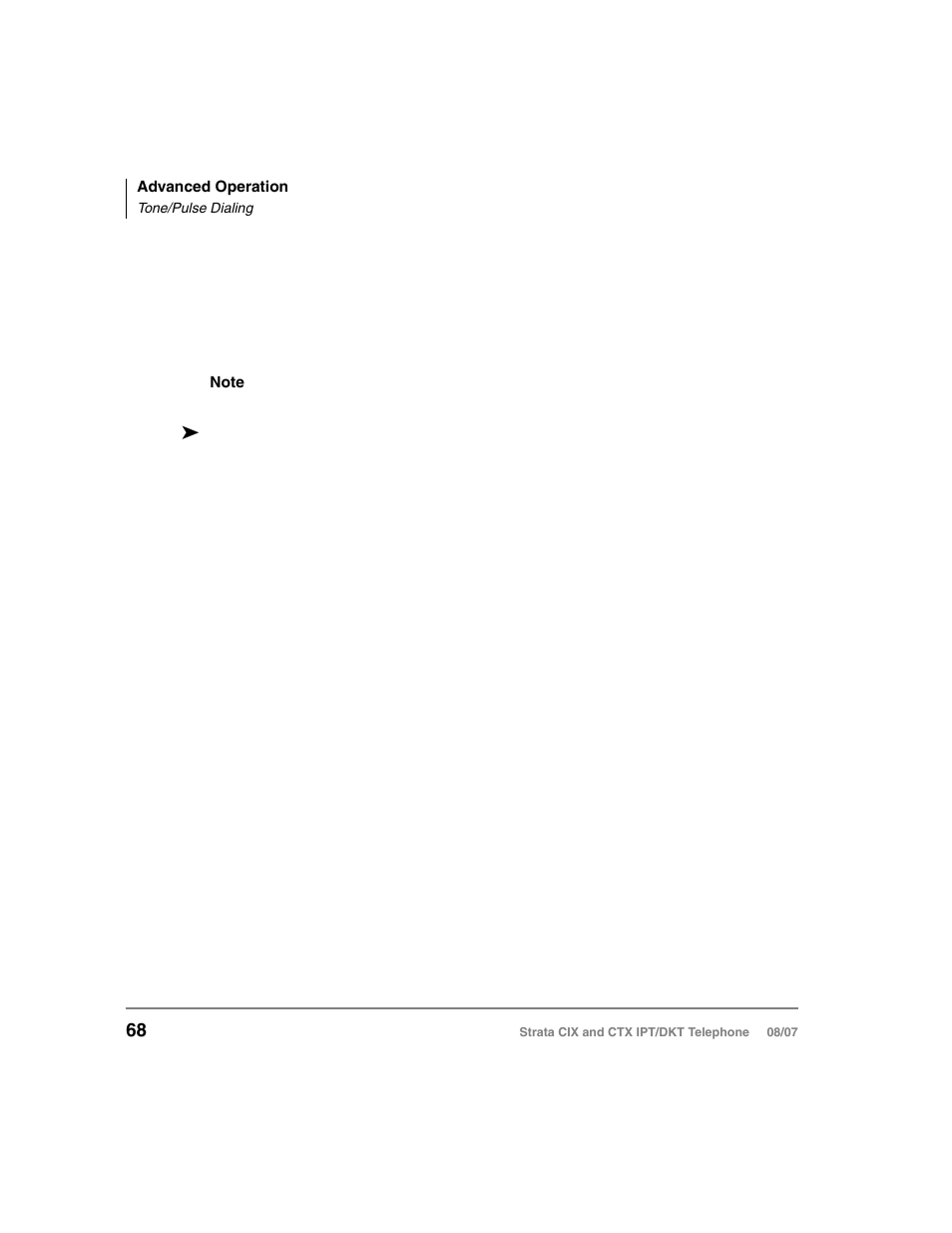 Tone/pulse dialing | Toshiba CTX IPT/DKT User Manual | Page 86 / 171