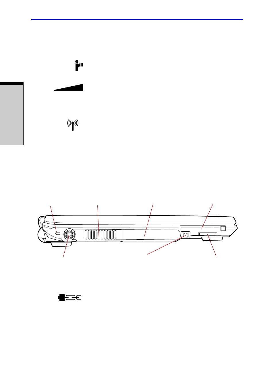 Left side, Left side -2, User's manual | Toshiba M30 User Manual | Page 42 / 236