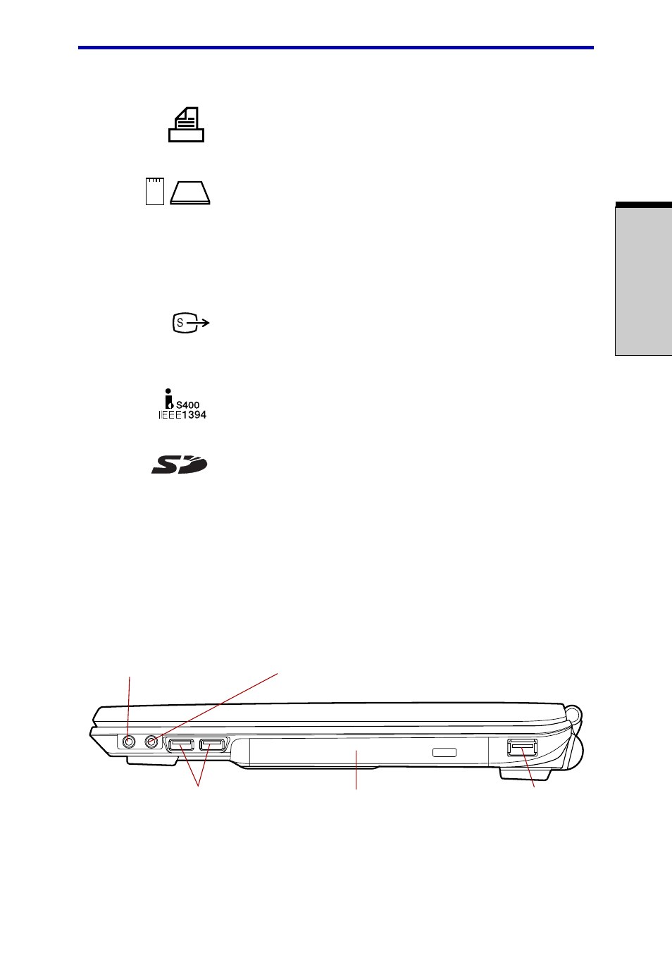 Right side, Right side -3 | Toshiba M30 User Manual | Page 43 / 236