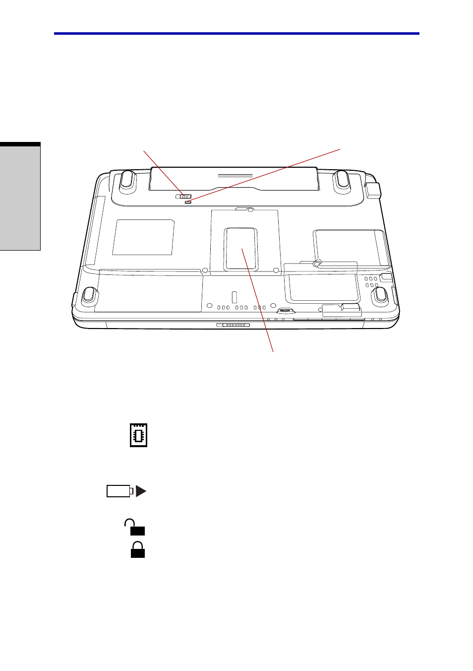 Underside, Underside -6, User's manual | Toshiba M30 User Manual | Page 46 / 236