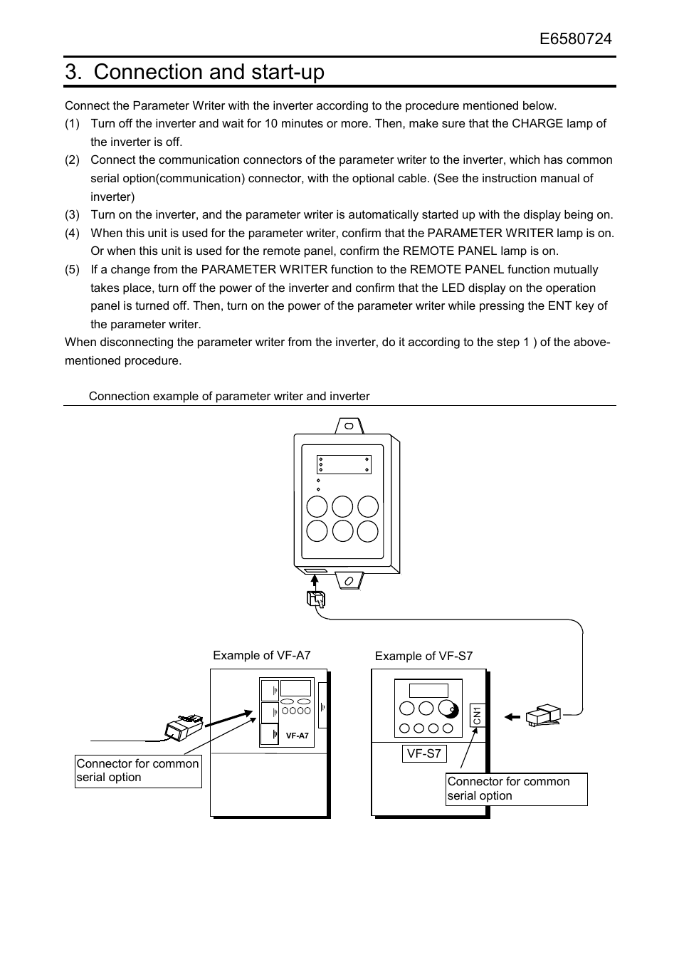 Connection and start-up | Toshiba PWU001Z-1 User Manual | Page 7 / 16