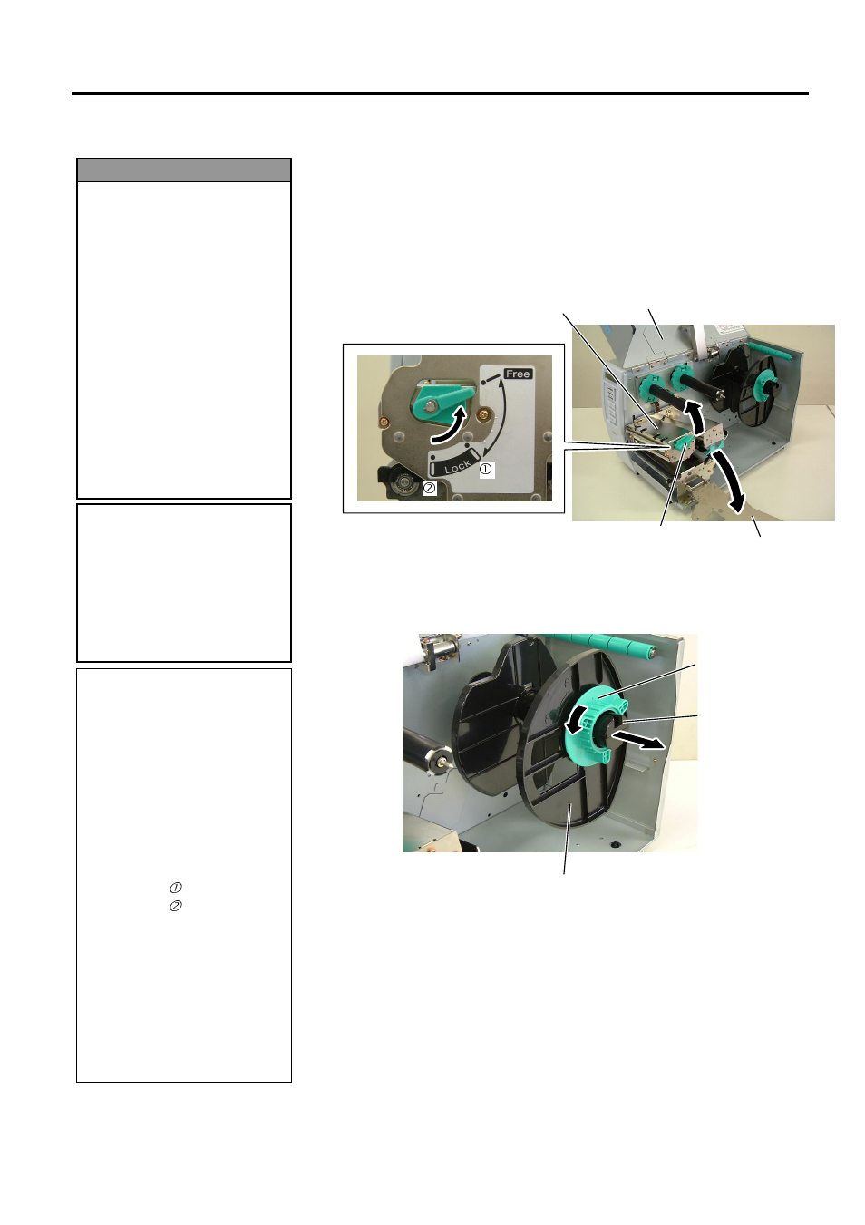 Loading the media, 7 loading the media | Toshiba TEC B-SX4T-QP User Manual | Page 17 / 53