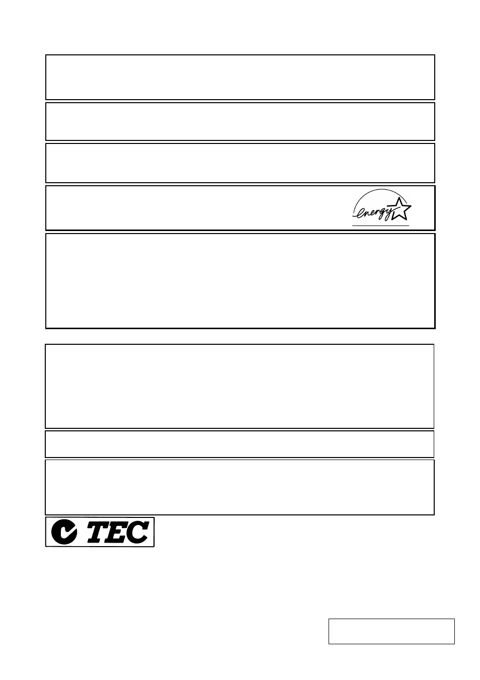 Ce compliance (for eu only) | Toshiba TEC B-SX4T-QP User Manual | Page 2 / 53