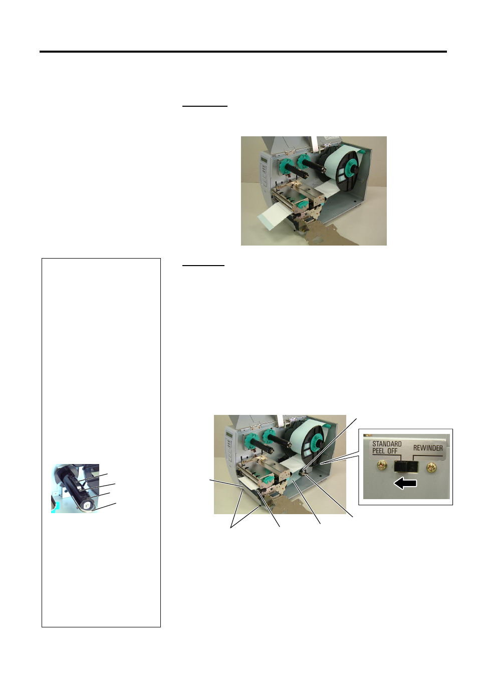 7 loading the media (cont.) | Toshiba TEC B-SX4T-QP User Manual | Page 20 / 53