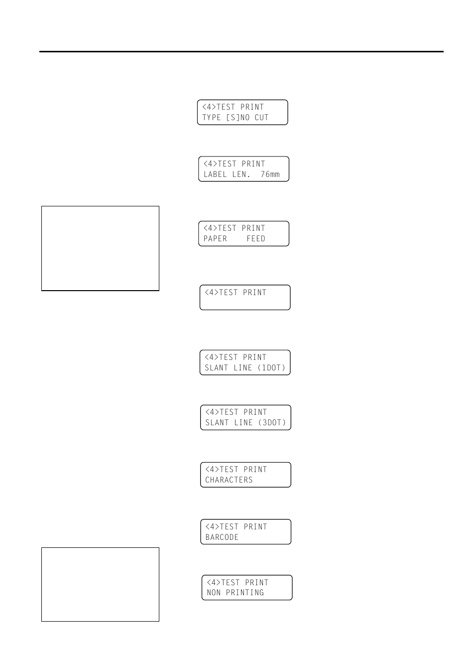 10 test print (cont.) | Toshiba TEC B-SX4T-QP User Manual | Page 25 / 53