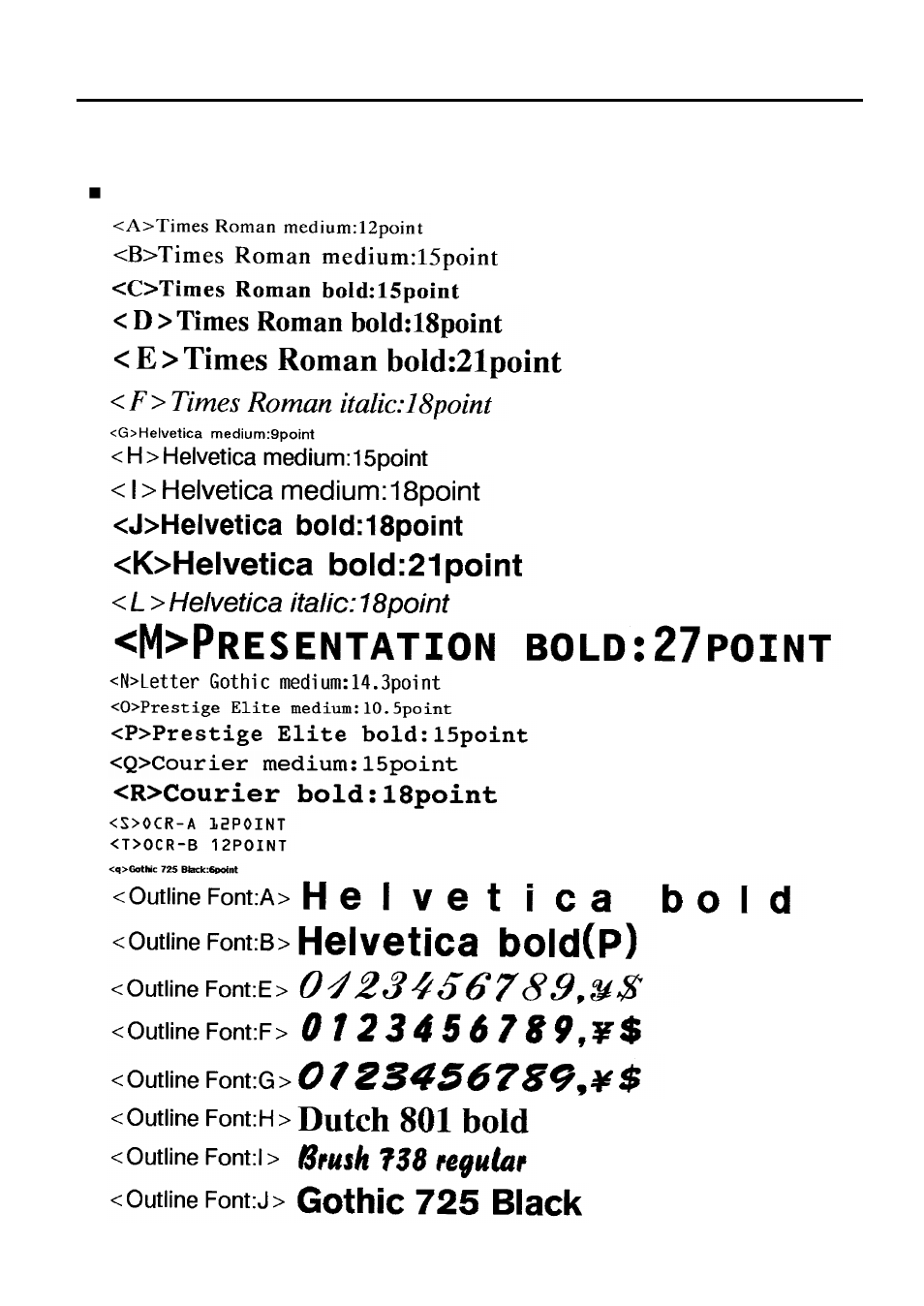 Appendix 4 print samples | Toshiba TEC B-SX4T-QP User Manual | Page 46 / 53