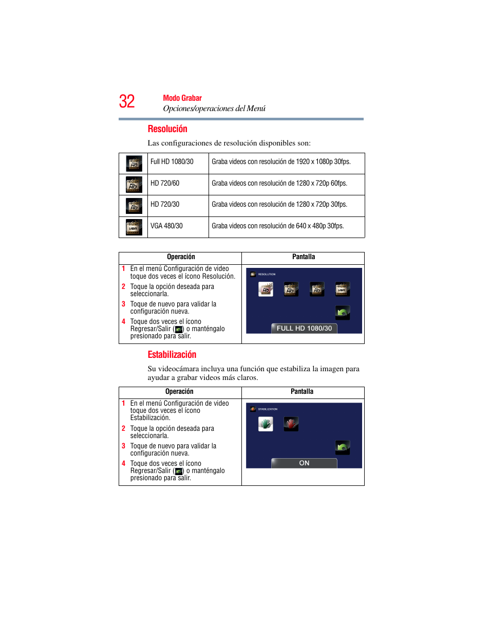 Toshiba Camileo X200 User Manual | Page 106 / 149