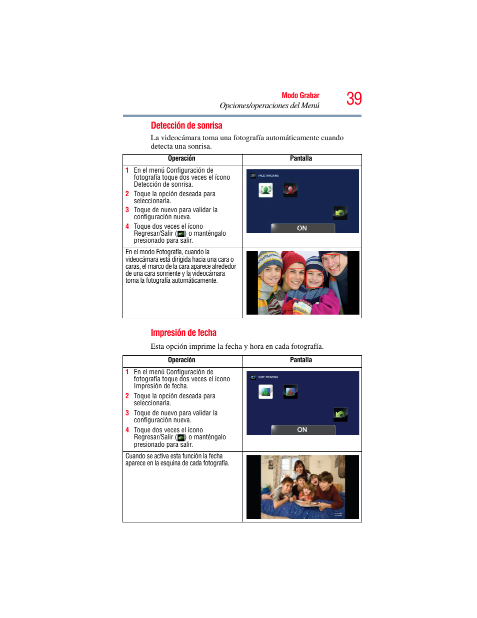 Toshiba Camileo X200 User Manual | Page 113 / 149