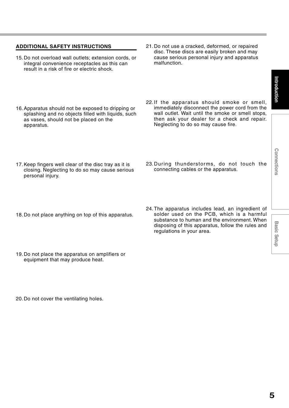 Toshiba D-R4SC User Manual | Page 5 / 52