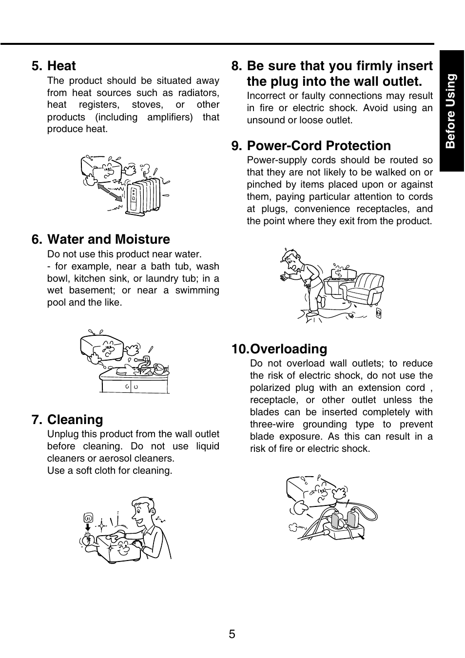 Toshiba TDP-P9 User Manual | Page 5 / 52