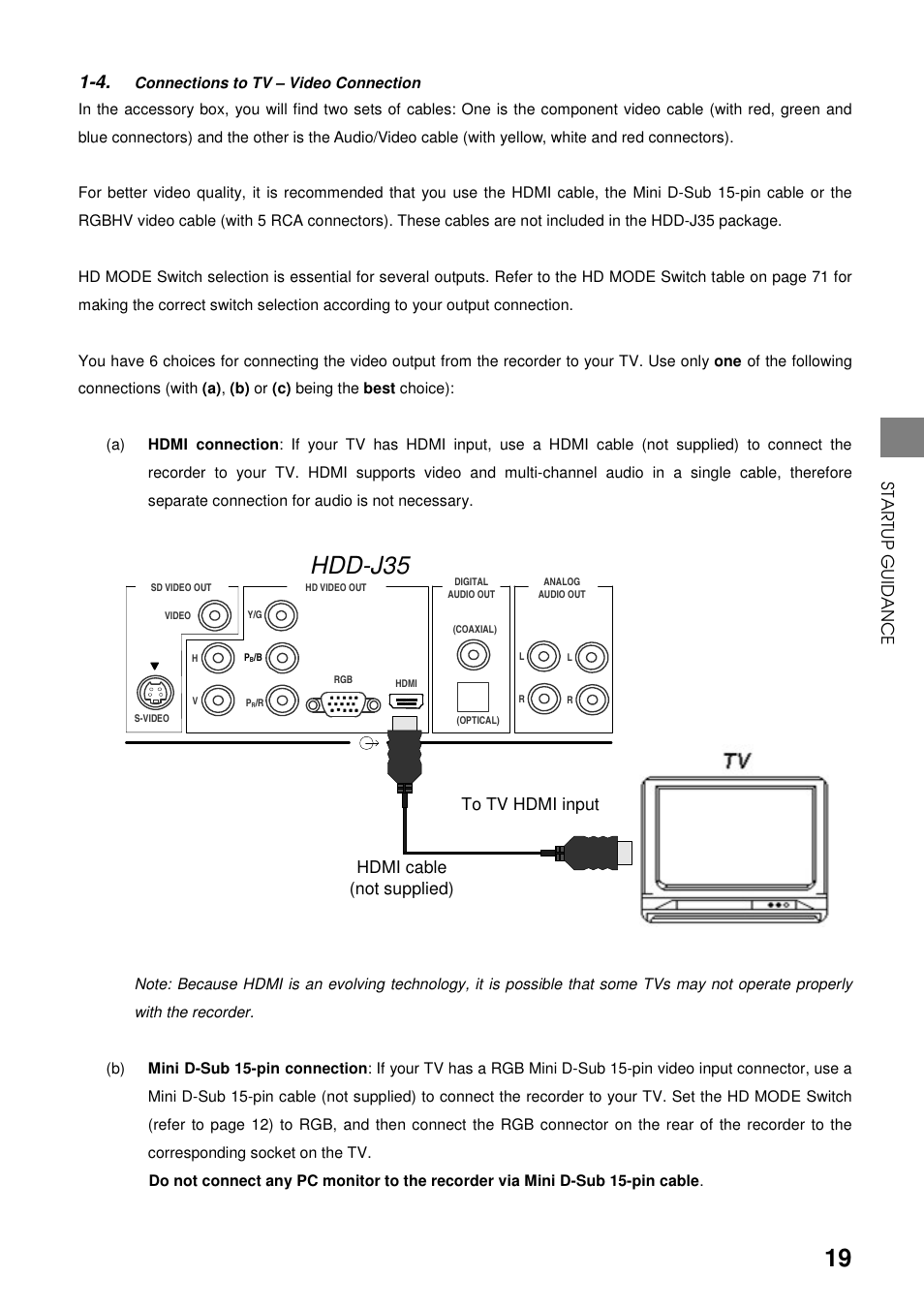 Hdd-j35 | Toshiba HDD-J35 User Manual | Page 19 / 88