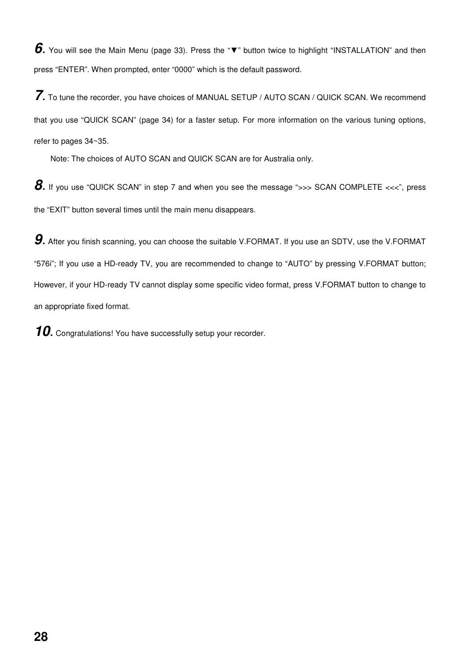 Toshiba HDD-J35 User Manual | Page 28 / 88