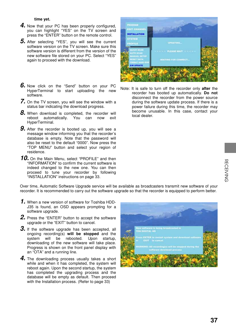 Toshiba HDD-J35 User Manual | Page 37 / 88