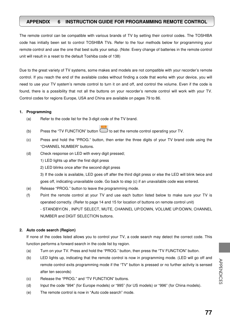 Toshiba HDD-J35 User Manual | Page 77 / 88