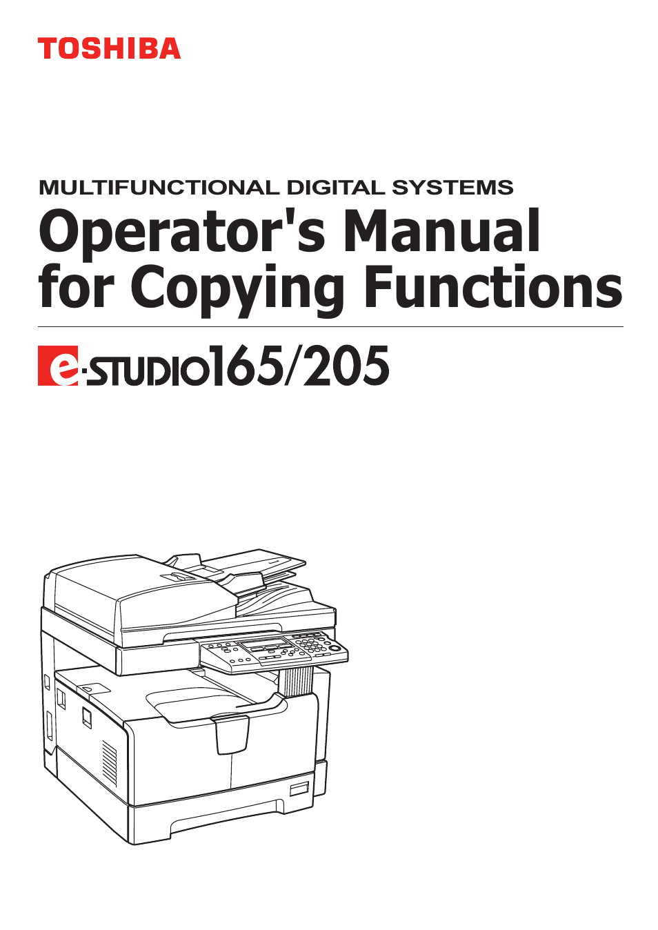 Toshiba 165 User Manual | 224 pages