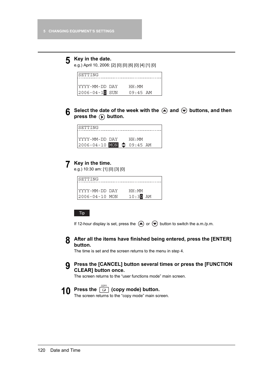 Toshiba 165 User Manual | Page 122 / 224