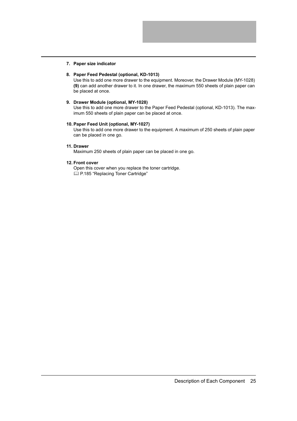 Toshiba 165 User Manual | Page 27 / 224
