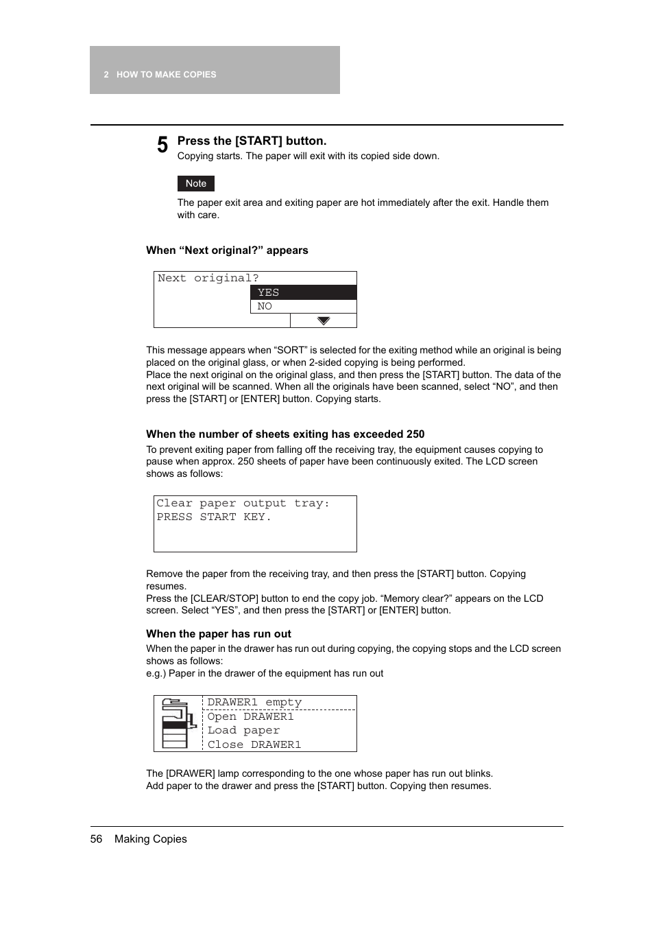 Toshiba 165 User Manual | Page 58 / 224