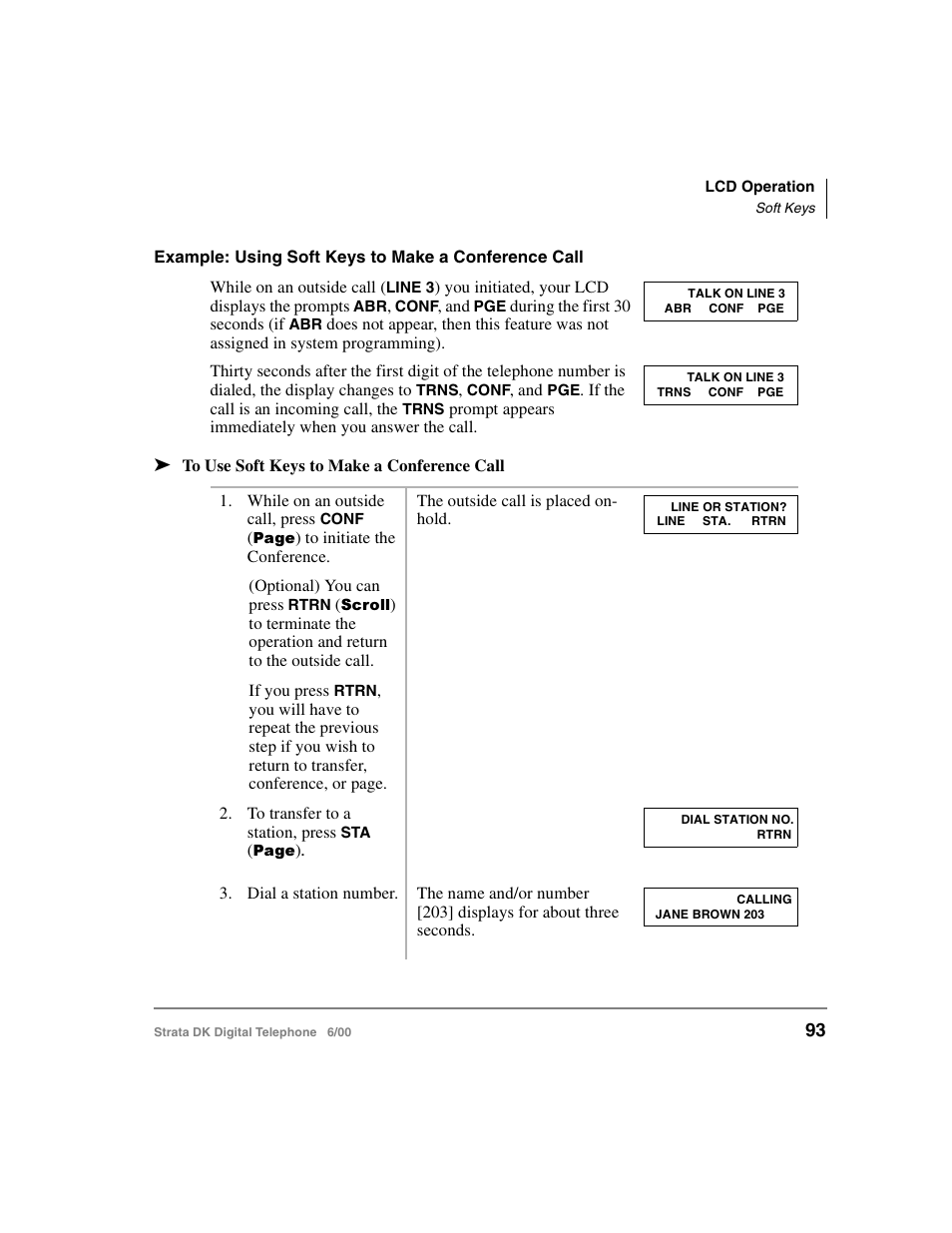 Toshiba Strata DK 2000-series User Manual | Page 105 / 164
