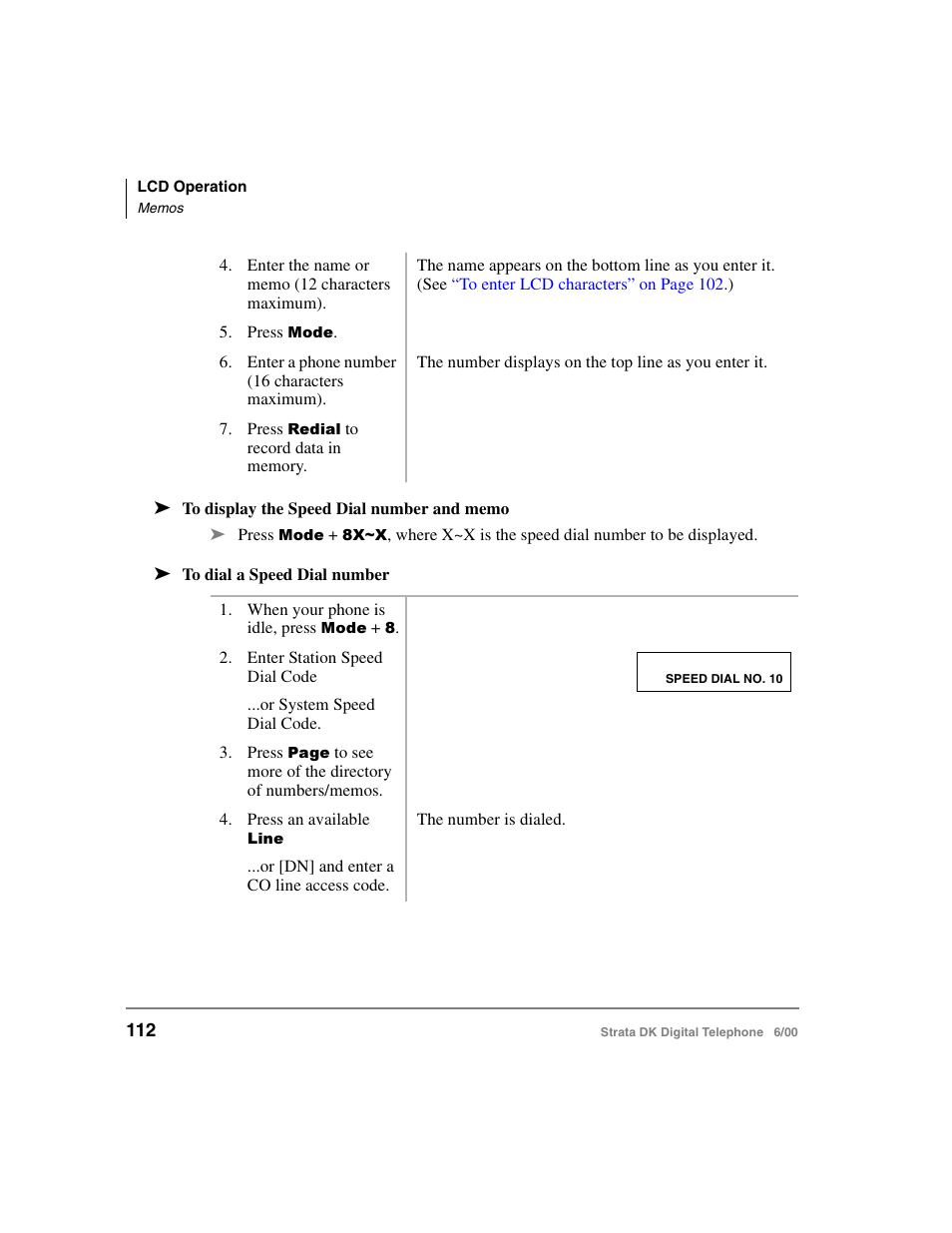 Toshiba Strata DK 2000-series User Manual | Page 124 / 164