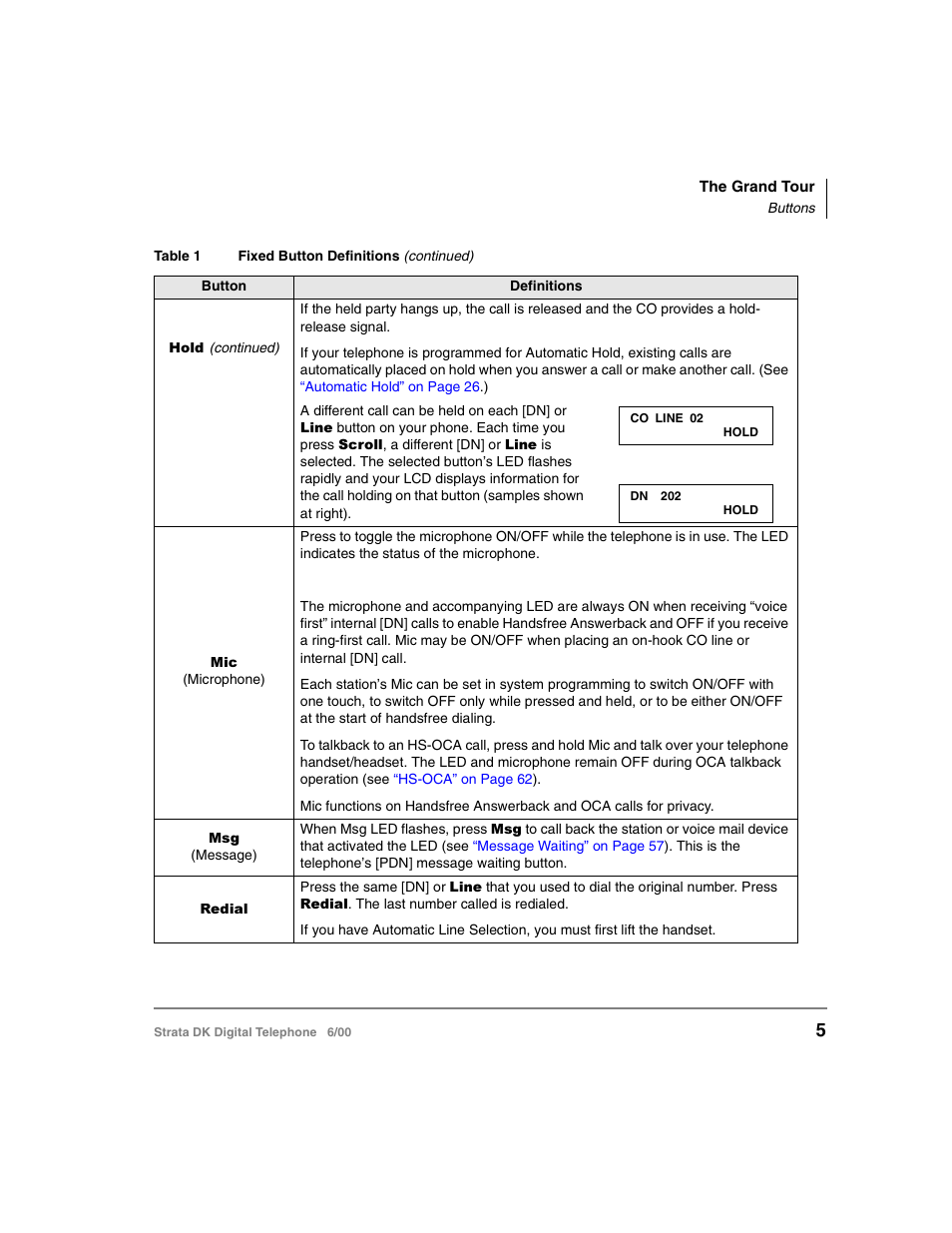 Toshiba Strata DK 2000-series User Manual | Page 17 / 164