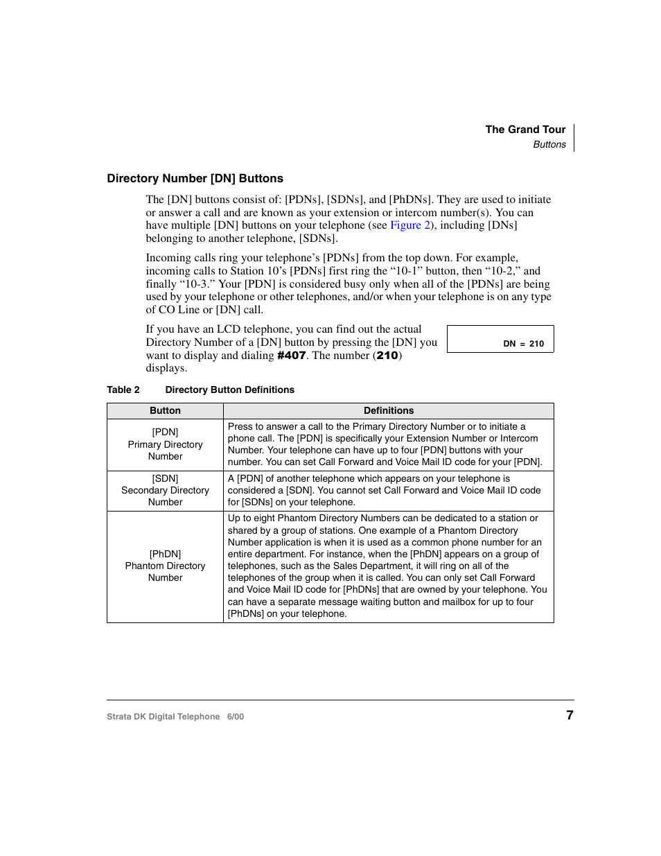 Toshiba Strata DK 2000-series User Manual | Page 19 / 164