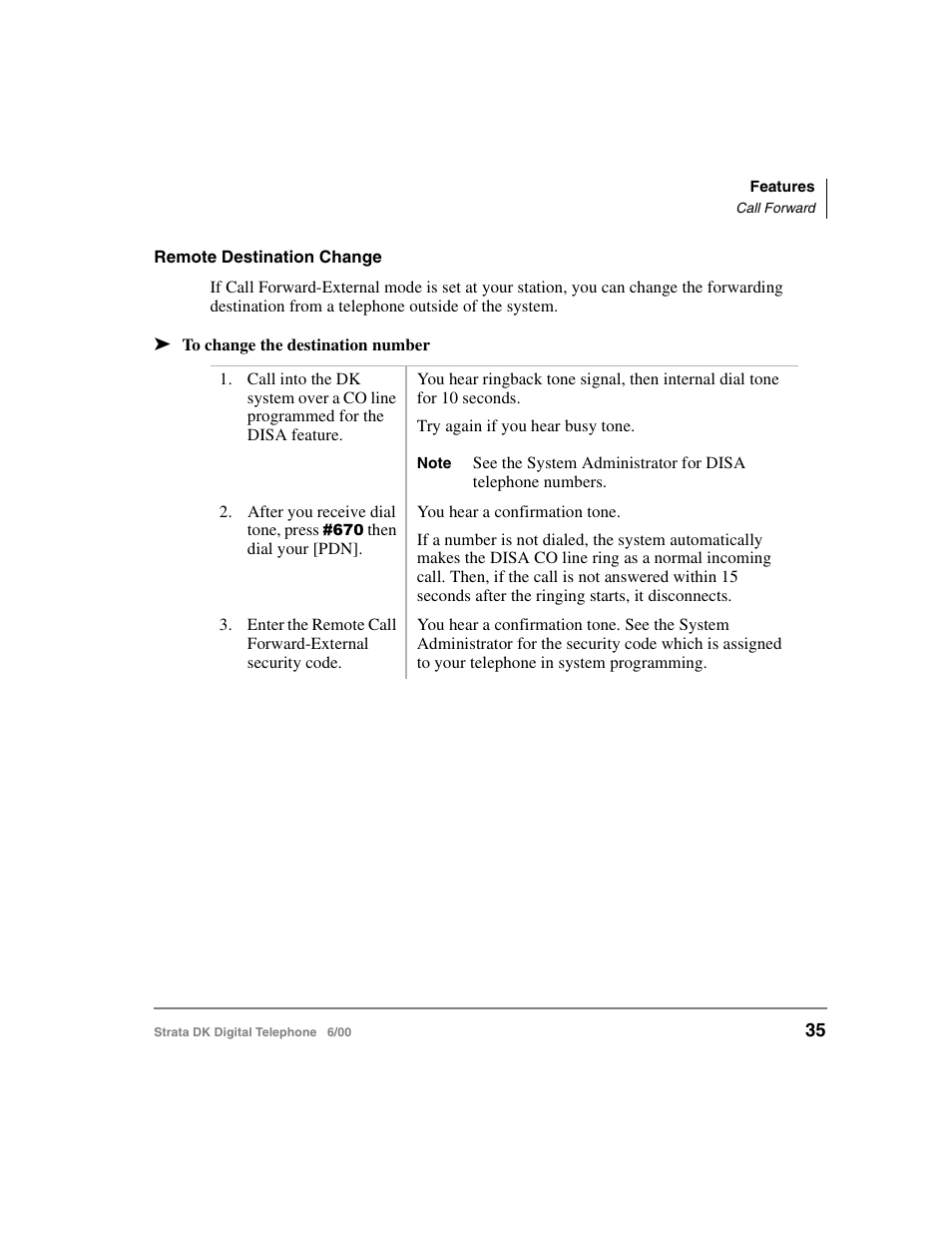 Toshiba Strata DK 2000-series User Manual | Page 47 / 164
