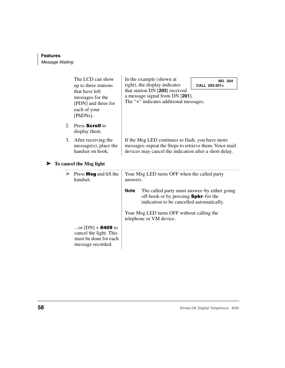 Toshiba Strata DK 2000-series User Manual | Page 70 / 164