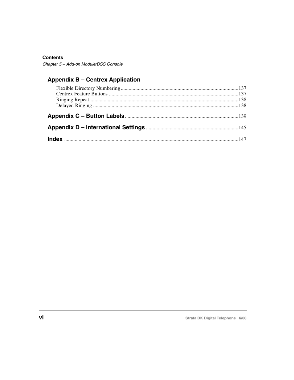 Toshiba Strata DK 2000-series User Manual | Page 8 / 164