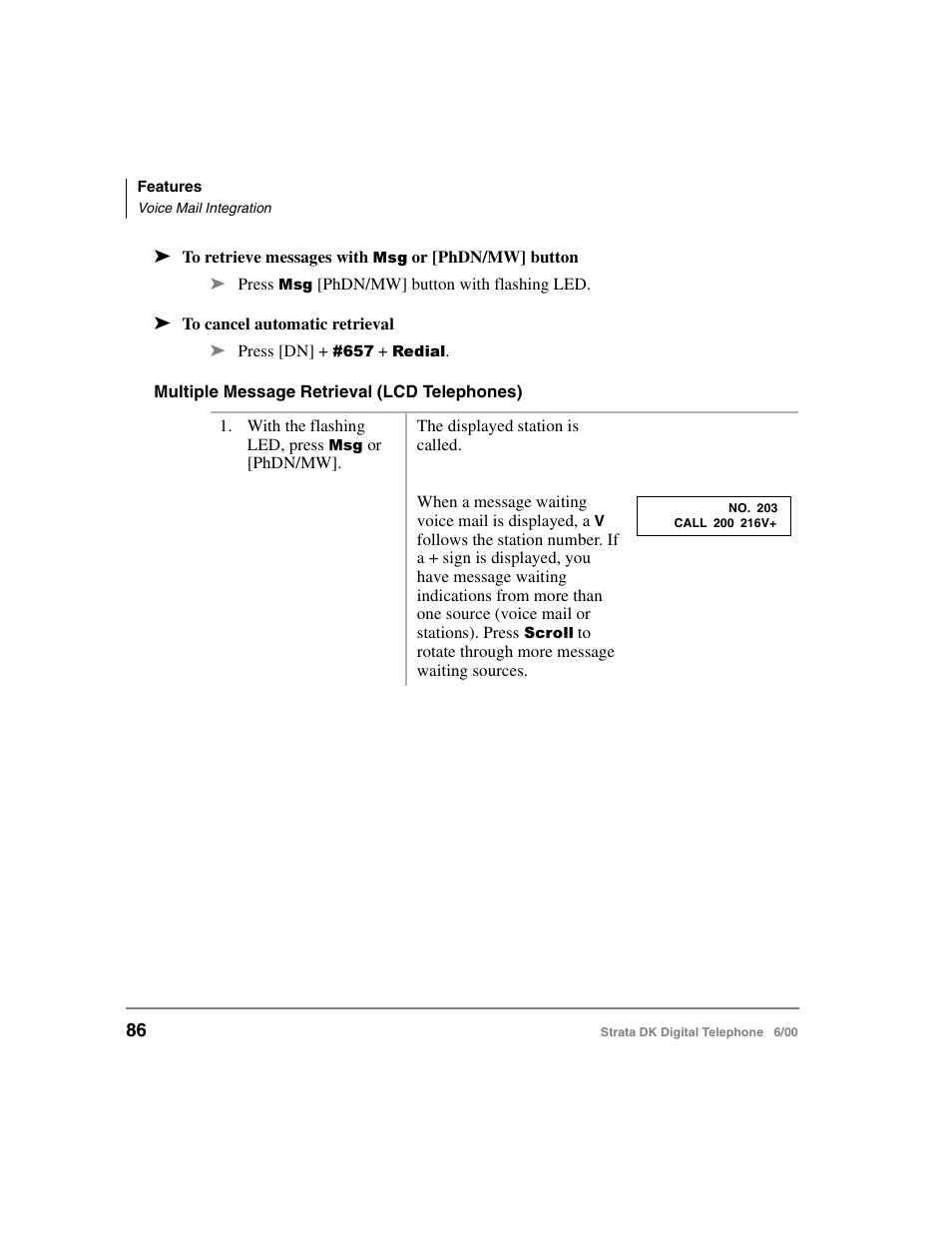 Toshiba Strata DK 2000-series User Manual | Page 98 / 164