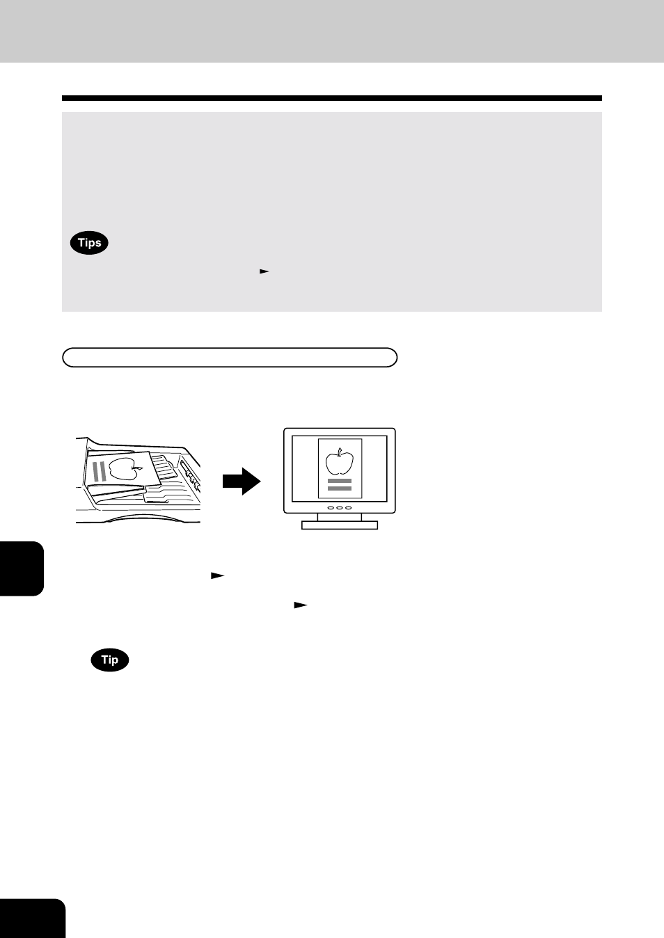 Scanning the image data, Scan setting on the touch panel | Toshiba E-STUDIO 210C User Manual | Page 134 / 196