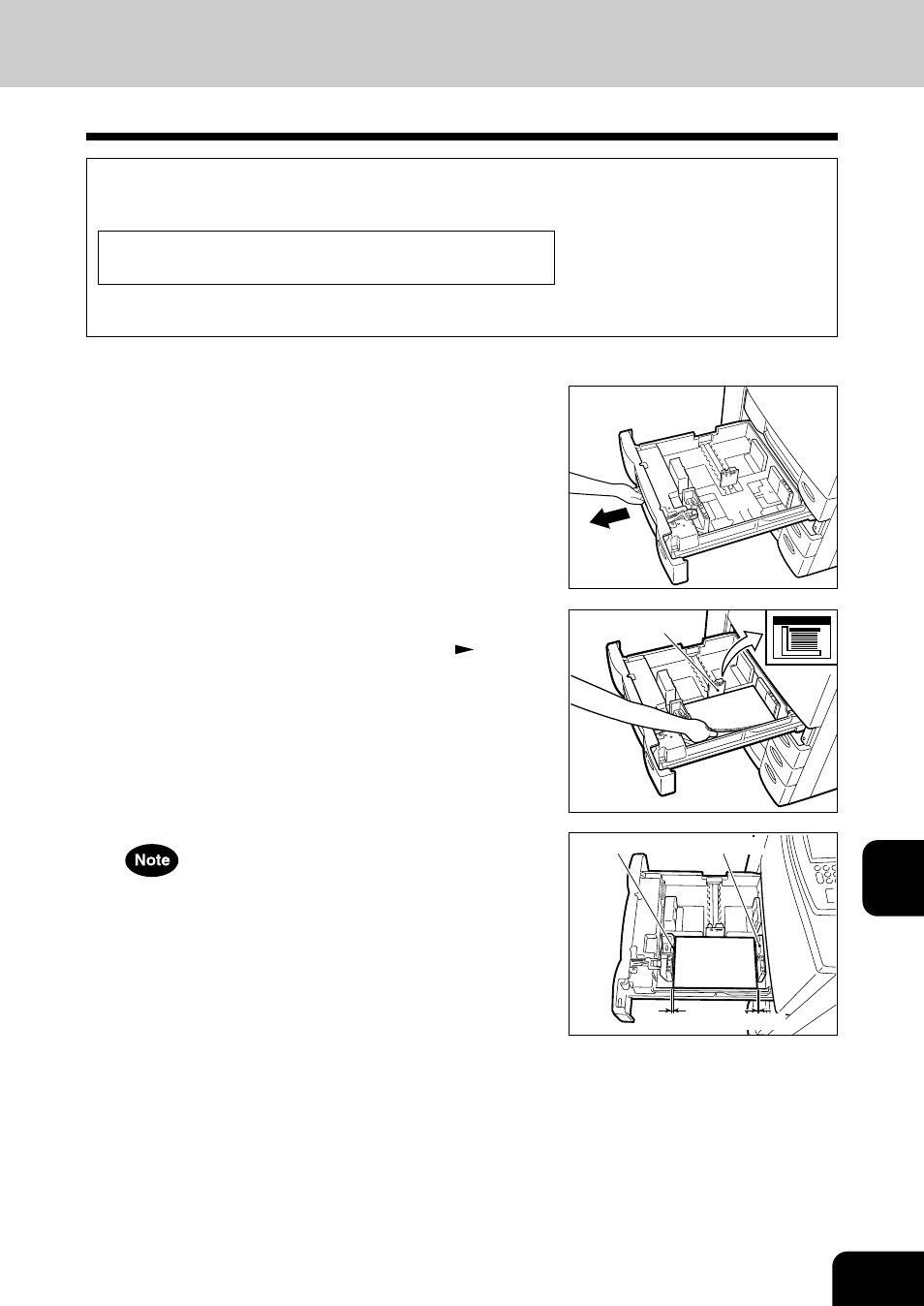 Add paper symbol, Adding paper to the cassettes | Toshiba E-STUDIO 210C User Manual | Page 145 / 196